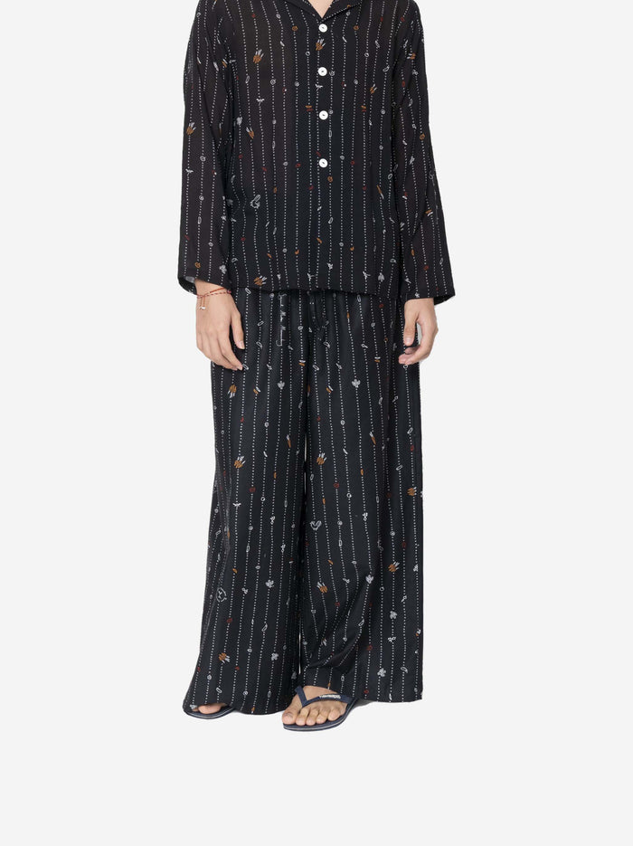 "Sejauh Mata Memandang X Dian Sastrowardoyo" "Tumbuh" - Man's Tilem Pajama Pants