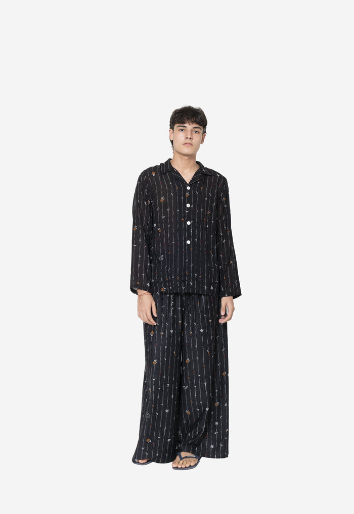 "Sejauh Mata Memandang X Dian Sastrowardoyo" "Tumbuh" - Man's Tilem Pajama Pants