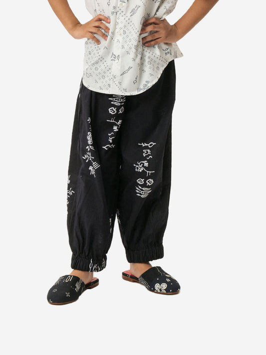 "Sejauh Mata Memandang X Dian Sastrowardoyo" "Tumbuh" Acak - Kids Kerut Pants