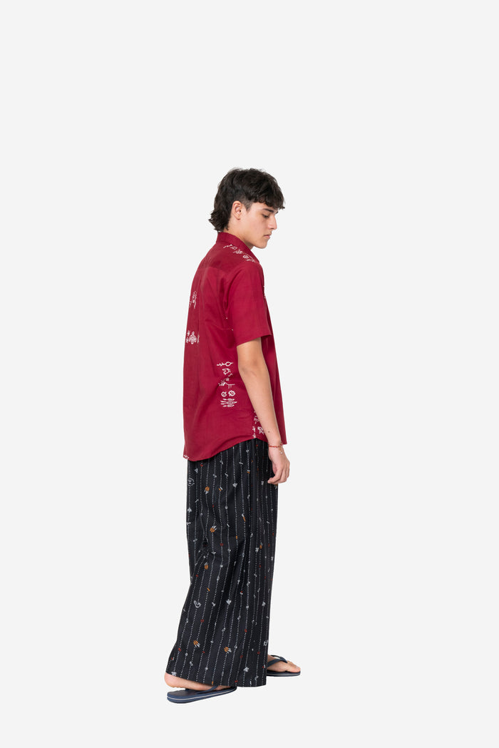 "Sejauh Mata Memandang X Dian Sastrowardoyo" "Tumbuh Acak" - Short Sleeve Shirt