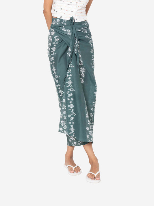 "Sejauh Mata Memandang X Dian Sastrowardoyo" "Tumbuh" Jeda - Wrap Skirt