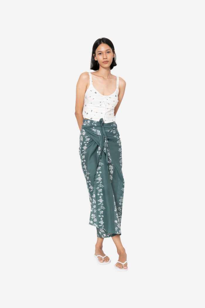 "Sejauh Mata Memandang X Dian Sastrowardoyo" "Tumbuh" Jeda - Wrap Skirt