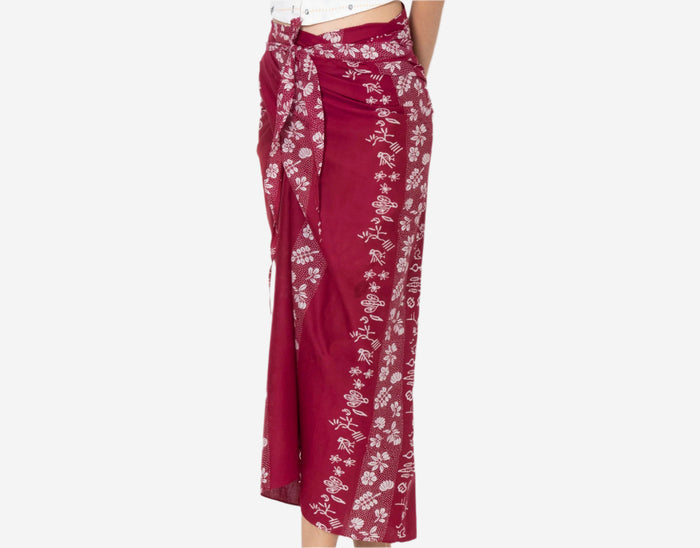 "Sejauh Mata Memandang X Dian Sastrowardoyo" "Tumbuh" Jeda - Wrap Skirt