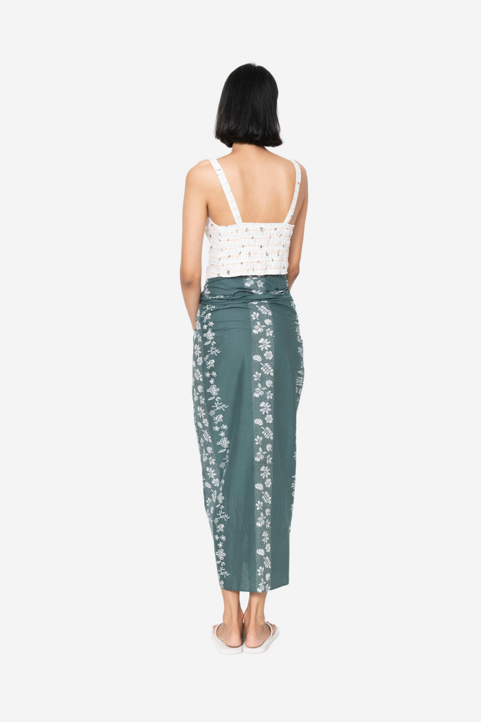 "Sejauh Mata Memandang X Dian Sastrowardoyo" "Tumbuh" Jeda - Wrap Skirt