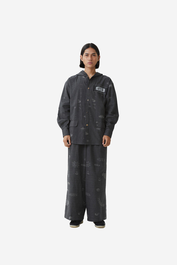 "Sejauh Mata Memandang X Eko Nugroho" - UFO Hooded Jacket
