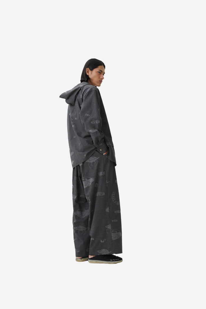"Sejauh Mata Memandang X Eko Nugroho" - UFO Hooded Jacket