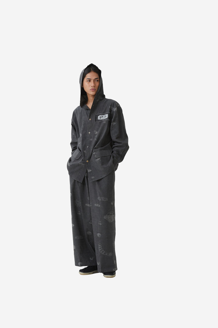 "Sejauh Mata Memandang X Eko Nugroho" - UFO Hooded Jacket