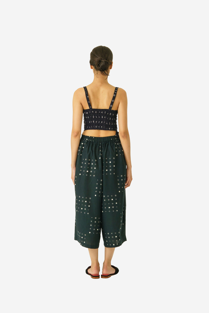 "Sejauh Mata Memandang X Tulus" - “Monokrom” - Woman's Two Buttons Midi Pants