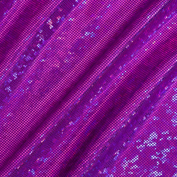 Shatter Glass Hologram  4 Way Stretch Nylon Spandex Fabric| Spandex Palace - Fashion Fabrics LLC