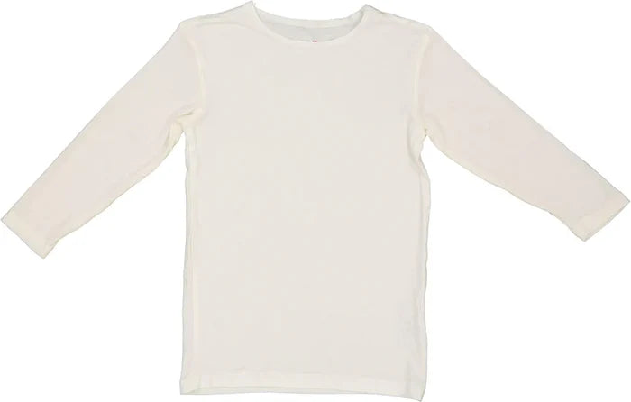 shell 3/4 sleeve model - cream