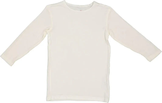 shell 3/4 sleeve model - cream