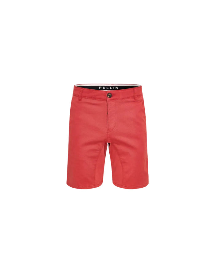 short chino cherry PULLIN en coton