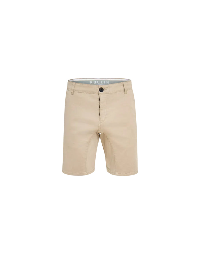 short chino cream PULLIN en coton
