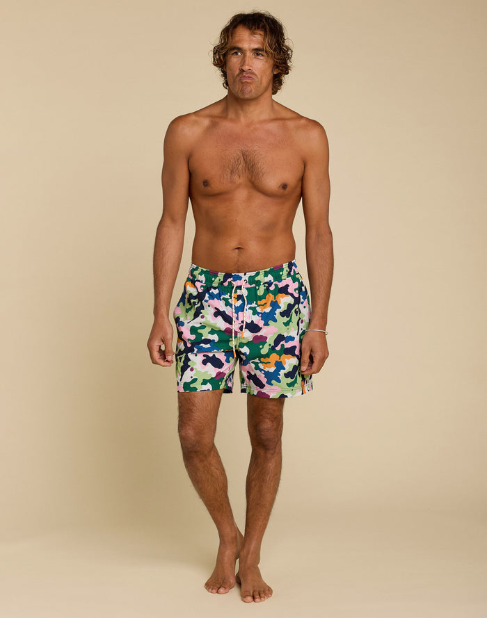 short de bain camix PULLIN en polyester
