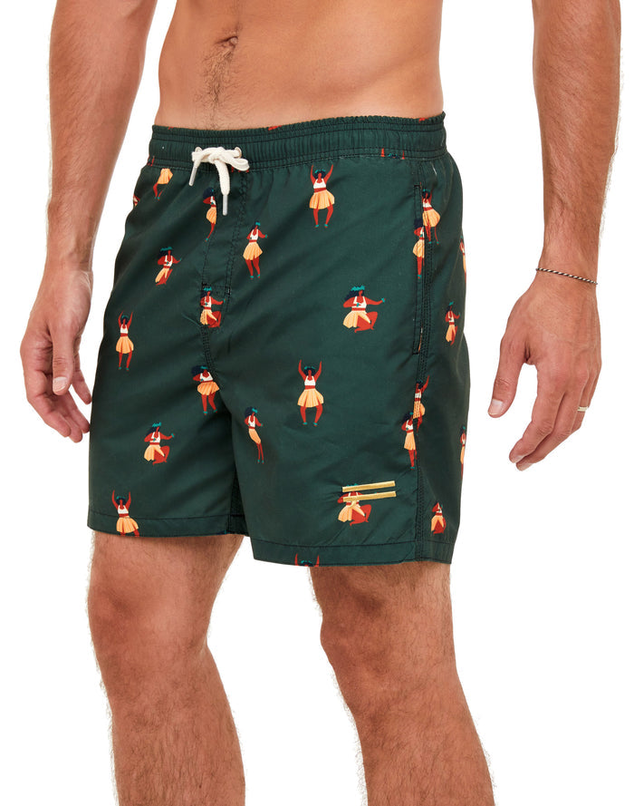 short de bain shakalaka PULLIN en polyester