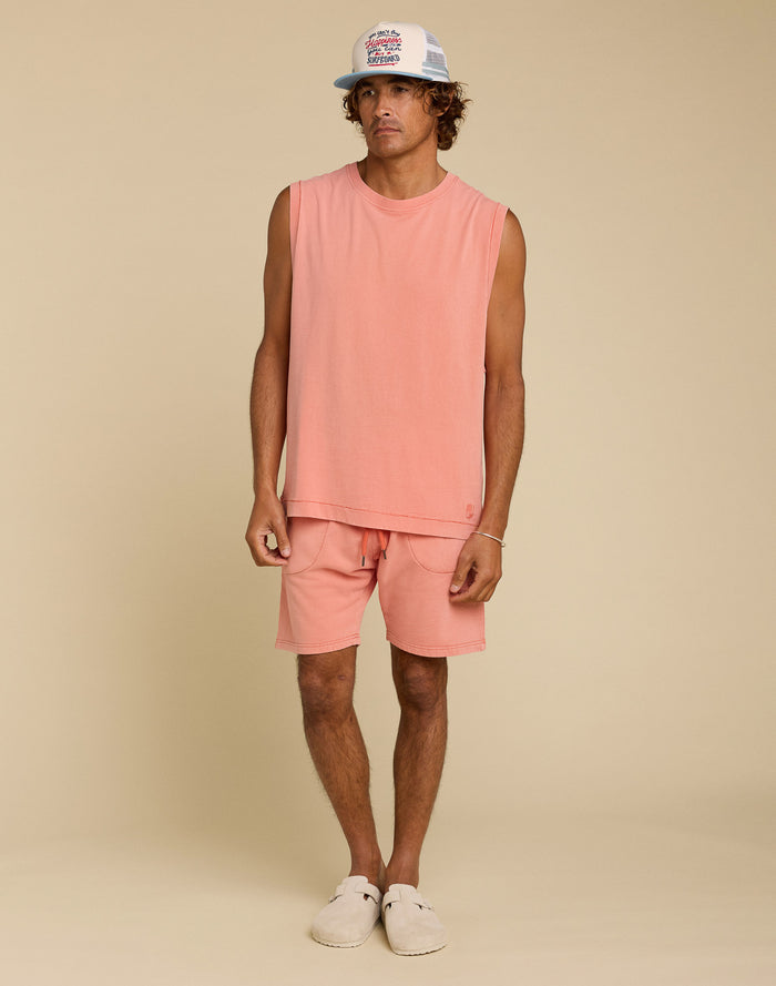 short jogging flamingo PULLIN en coton