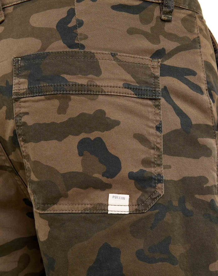 short loose camo PULLIN en coton