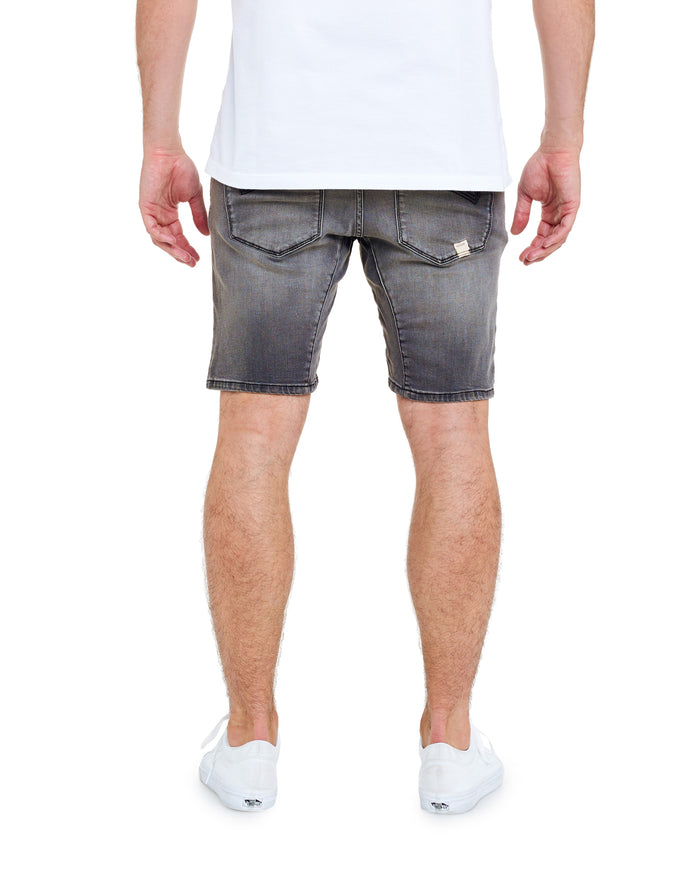 short straight ciment PULLIN en coton