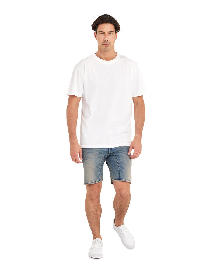short straight griffin PULLIN en coton