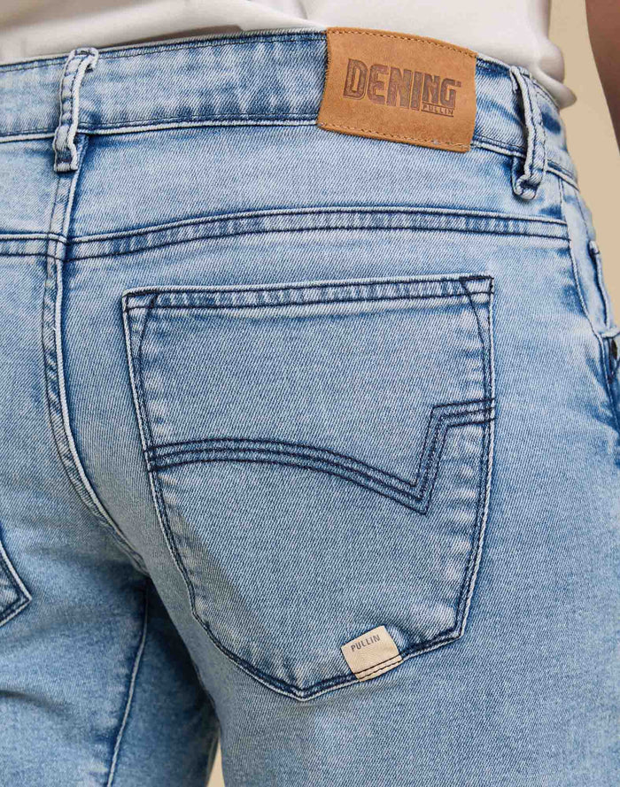 short straight light PULLIN en coton