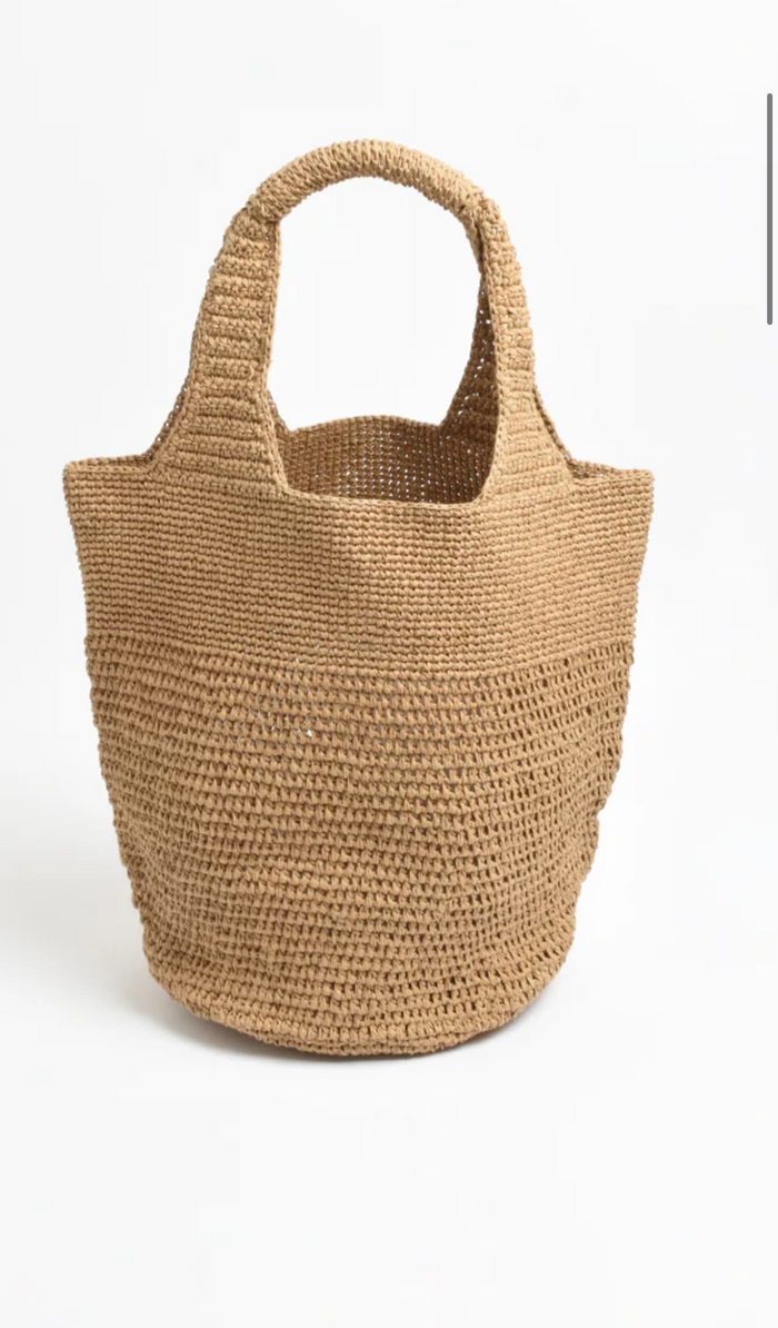 Sia Natural Weave Tote