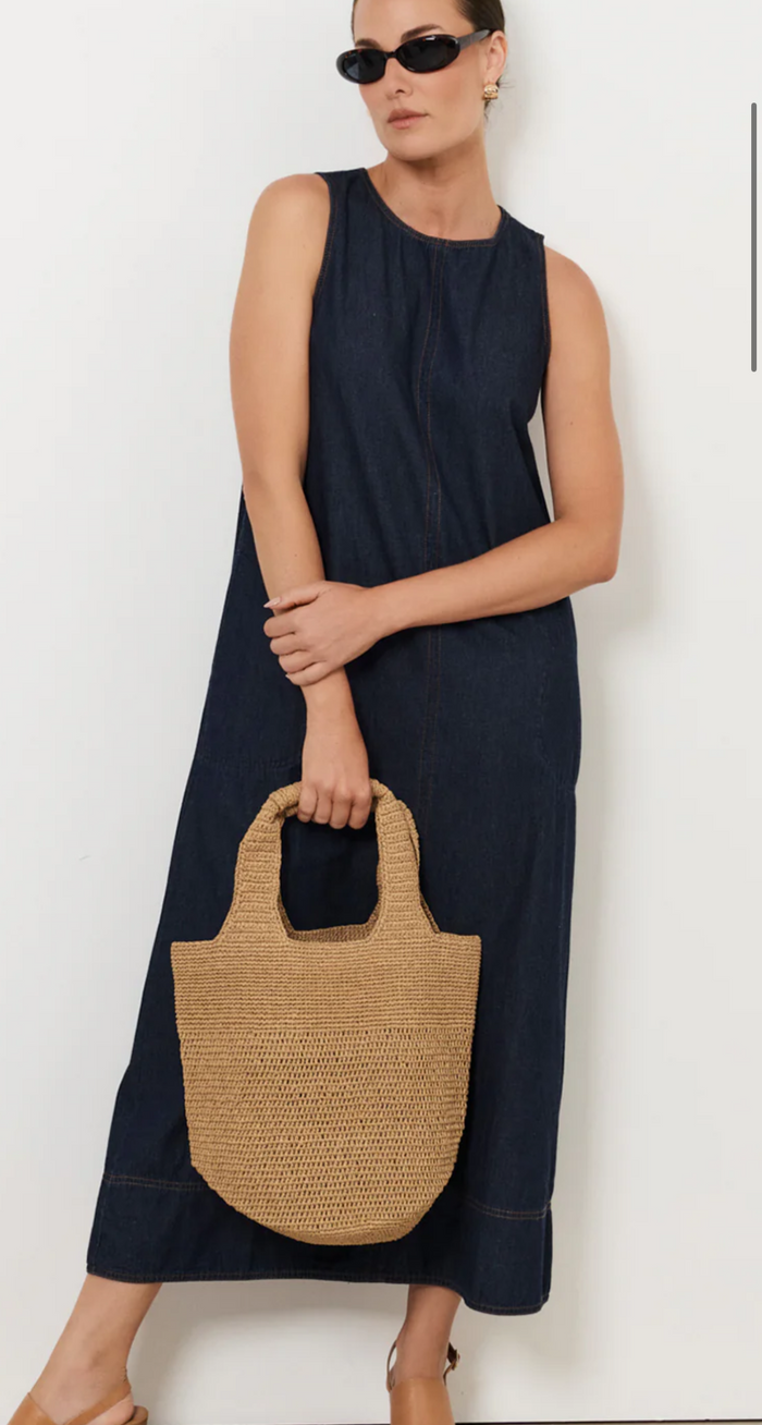 Sia Natural Weave Tote