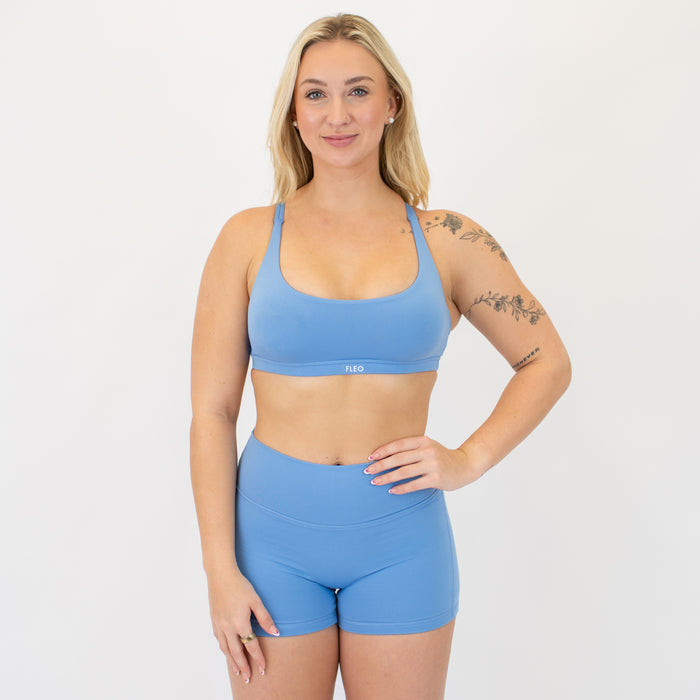 Sky Pop Sierra Sports Bra - Medium Support by FLEO - 1