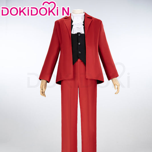 【Size S-2XL】DokiDoki-N Game Ace Attorney Cosplay Miles Edgeworth Costume