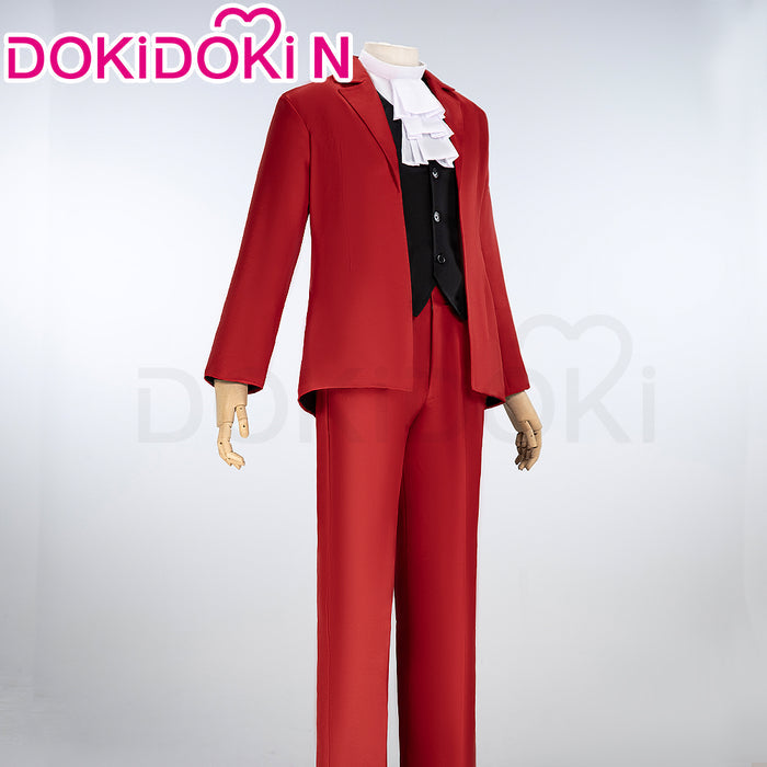 【Size S-2XL】DokiDoki-N Game Ace Attorney Cosplay Miles Edgeworth Costume