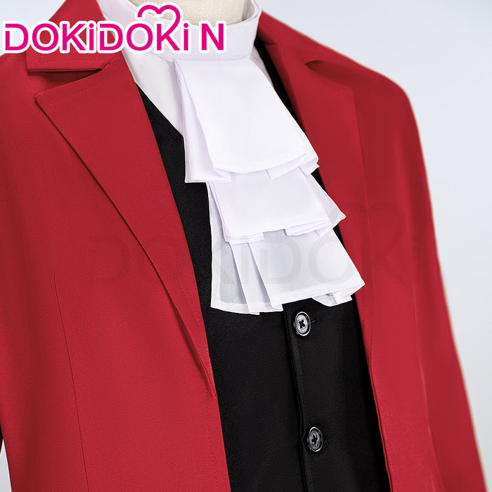 【Size S-2XL】DokiDoki-N Game Ace Attorney Cosplay Miles Edgeworth Costume