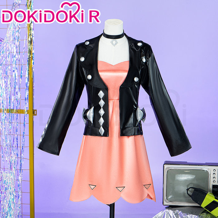 【Size S-2XL】【In Stock】DokiDoki-R Anime Cosplay Pockett Monsterss Marniie Costume Dress