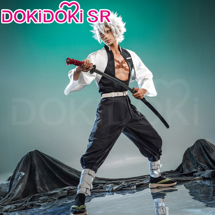 【Size S-3XL】【Ready For Ship】DokiDoki-SR Cosplay Anime Cosplay Black White Costume