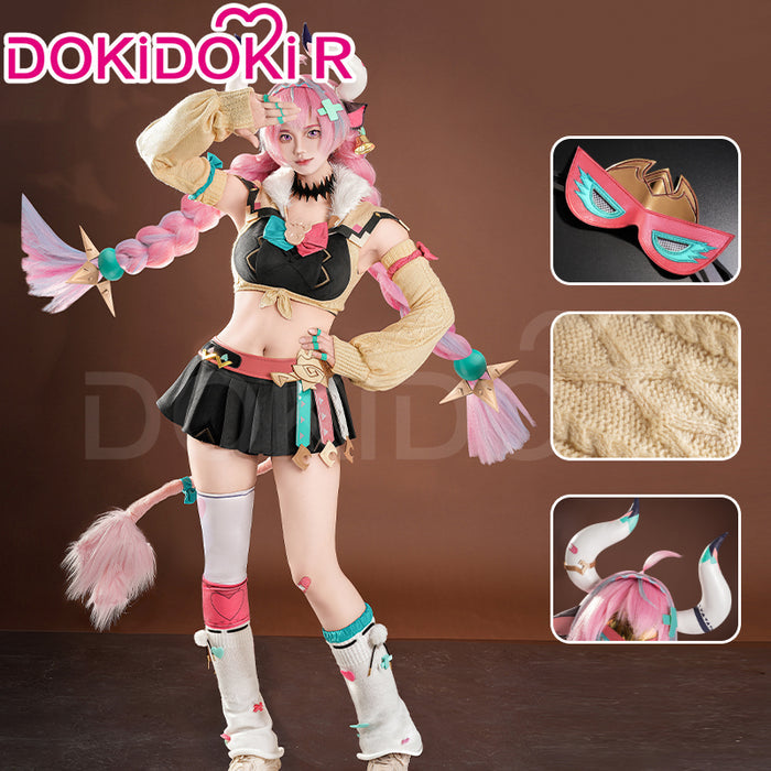 【Size XS-2XL】DokiDoki-R Game Genshin Impact Cosplay Varesa Costume Natlan