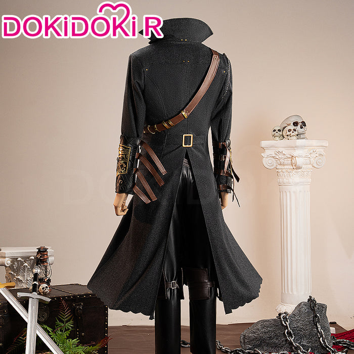 【Size XS-3XL】DokiDoki-R Game Cosplay Costume Black Hunter Suit