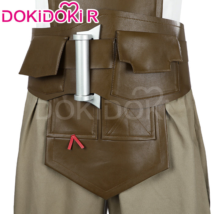 【Size XS-3XL】DokiDoki-R  Game Cosplay Green Man Costume Shaattered The Tiime