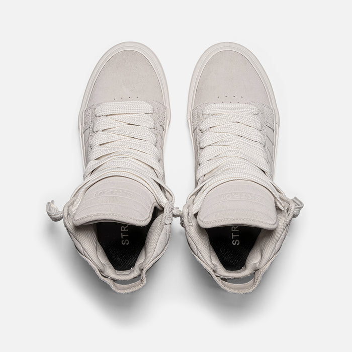 STRAYE SKTP.01 Cream – top view with cushioned insole