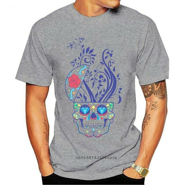 Skull Lust Rose Graphic T-shirt