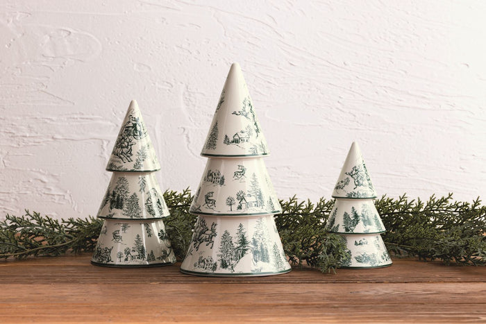 Small Green Toile Tree