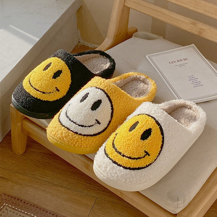 Smiley slippers