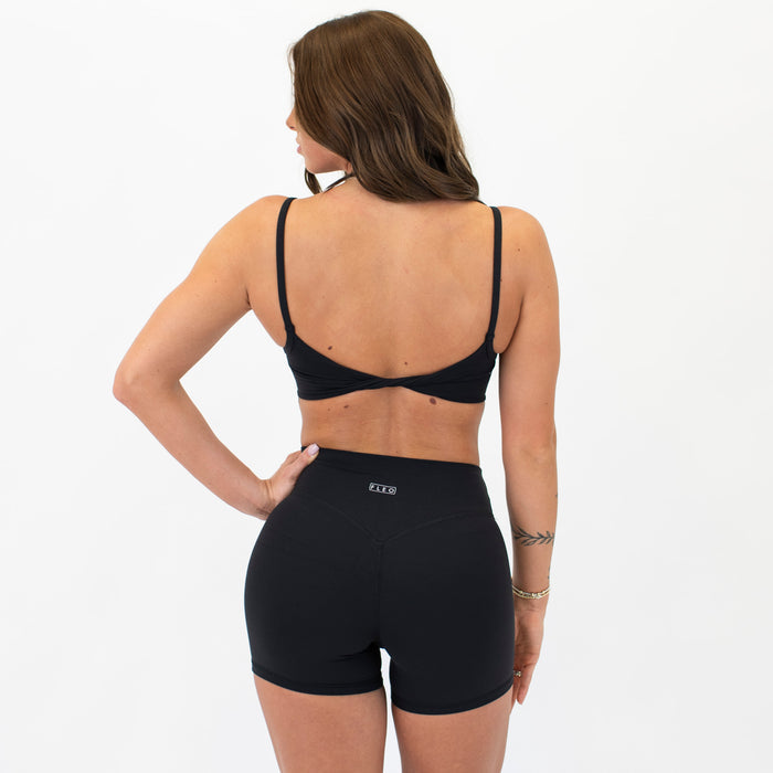 Black Revolve Sports Bra - Light Support