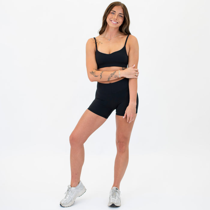 Black Revolve Sports Bra - Light Support
