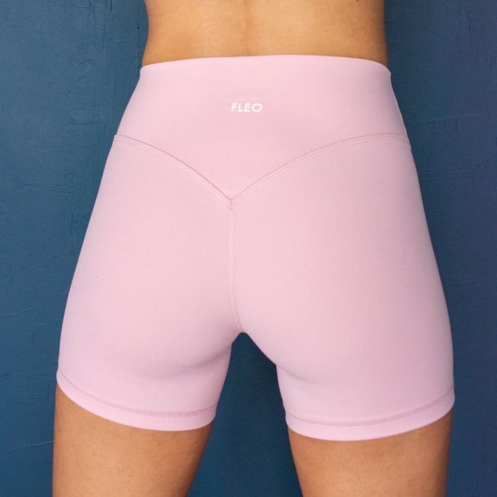 Pink Nectar SmoothSculpt Uplift V Back Short 5" by FLEO - 4