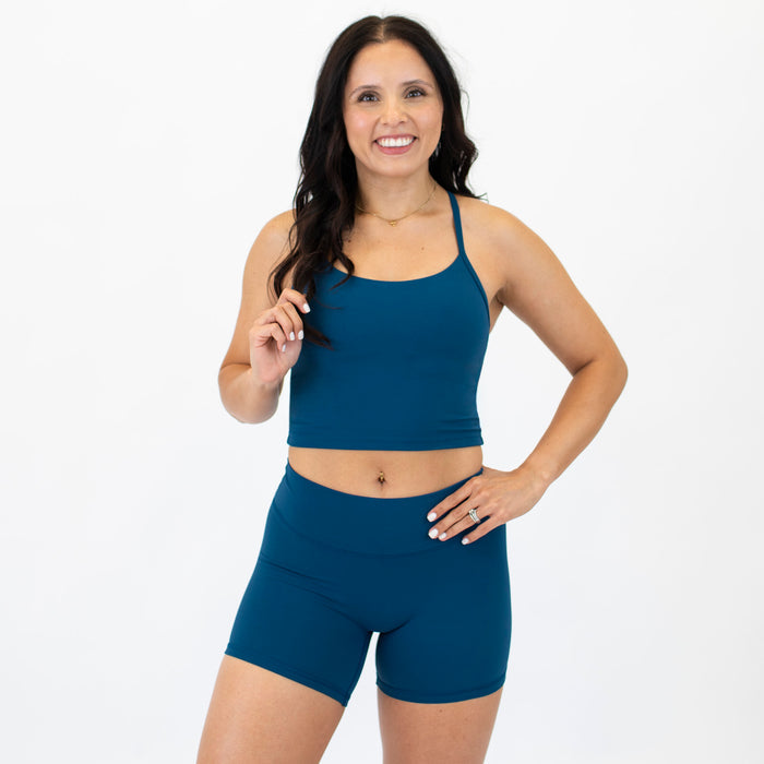 Poseidon X Back Crop Tank | SmoothSculpt