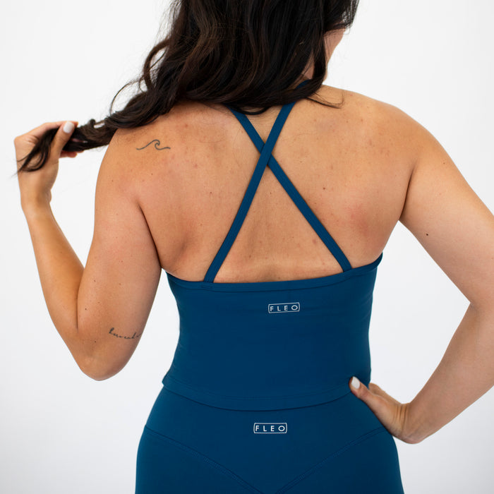 Poseidon X Back Crop Tank | SmoothSculpt