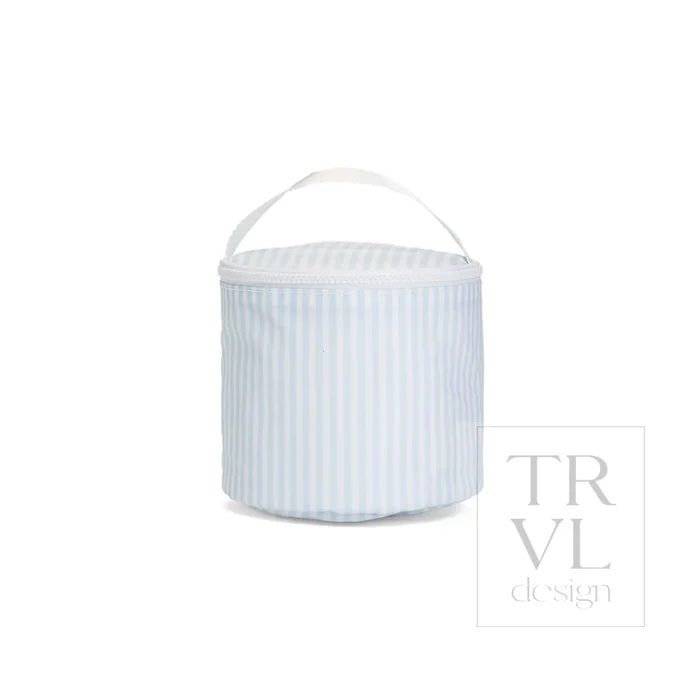 Snack Cooler Bag | Blue Stripe