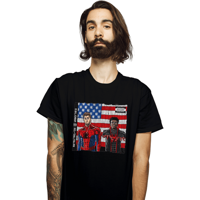 Shirts T-Shirts, Unisex / Small / Black Spider-Verse