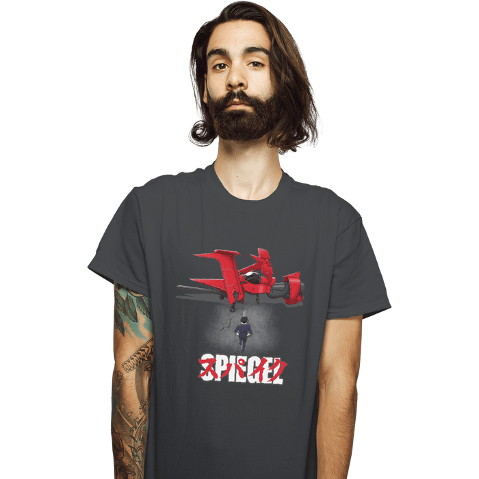 Shirts T-Shirts, Unisex / Small / Charcoal Spiegel