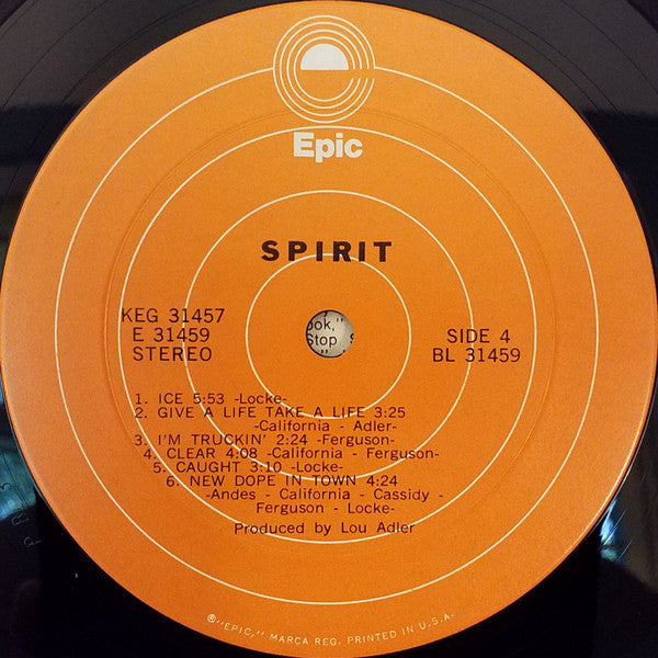 Spirit (8) - Spirit (LP) [US] 1st (Very Good Plus (VG+))