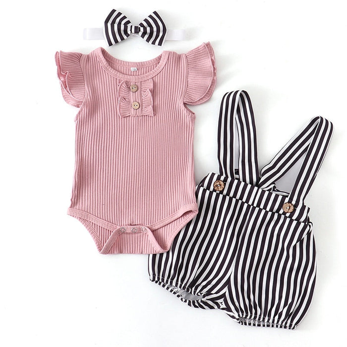 Spring Baby Outfit Set