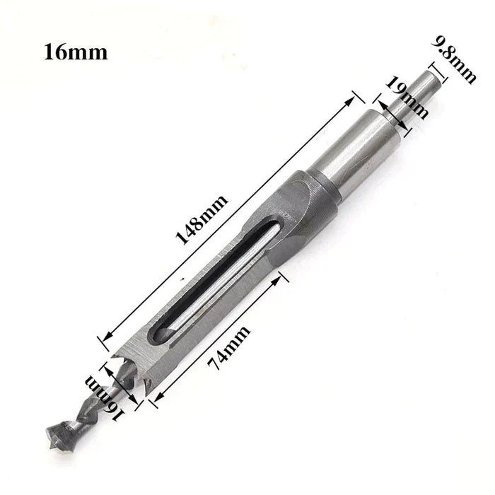 Square Wood Drill Chisel